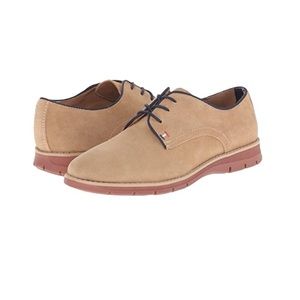 Tommy Hilfiger Women's Taxi Oxford Size 9M Tan Brown Loafers Dress Shoes Casual